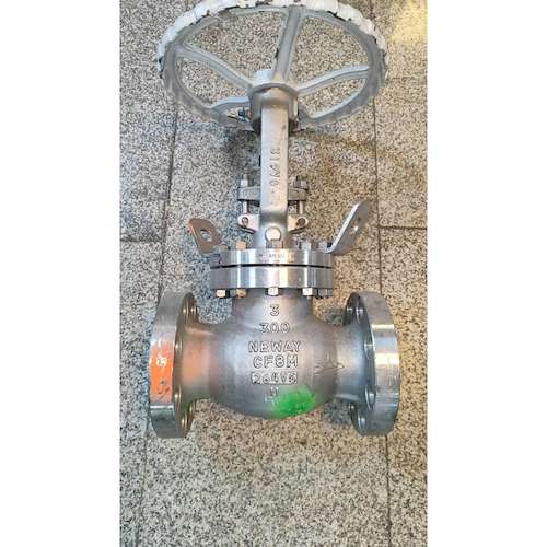 شیر سوزنی نیووی 3 اینچ استیل  کلاس 300  neway 316 